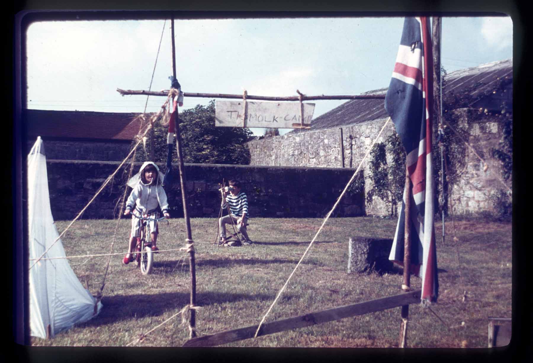 Children's Camp At The Folly At Fonthill, February 1979