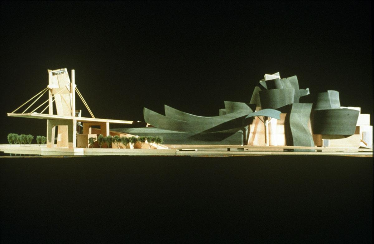 Guggenheim Museum, Bilbao, Spain: Model Of Building