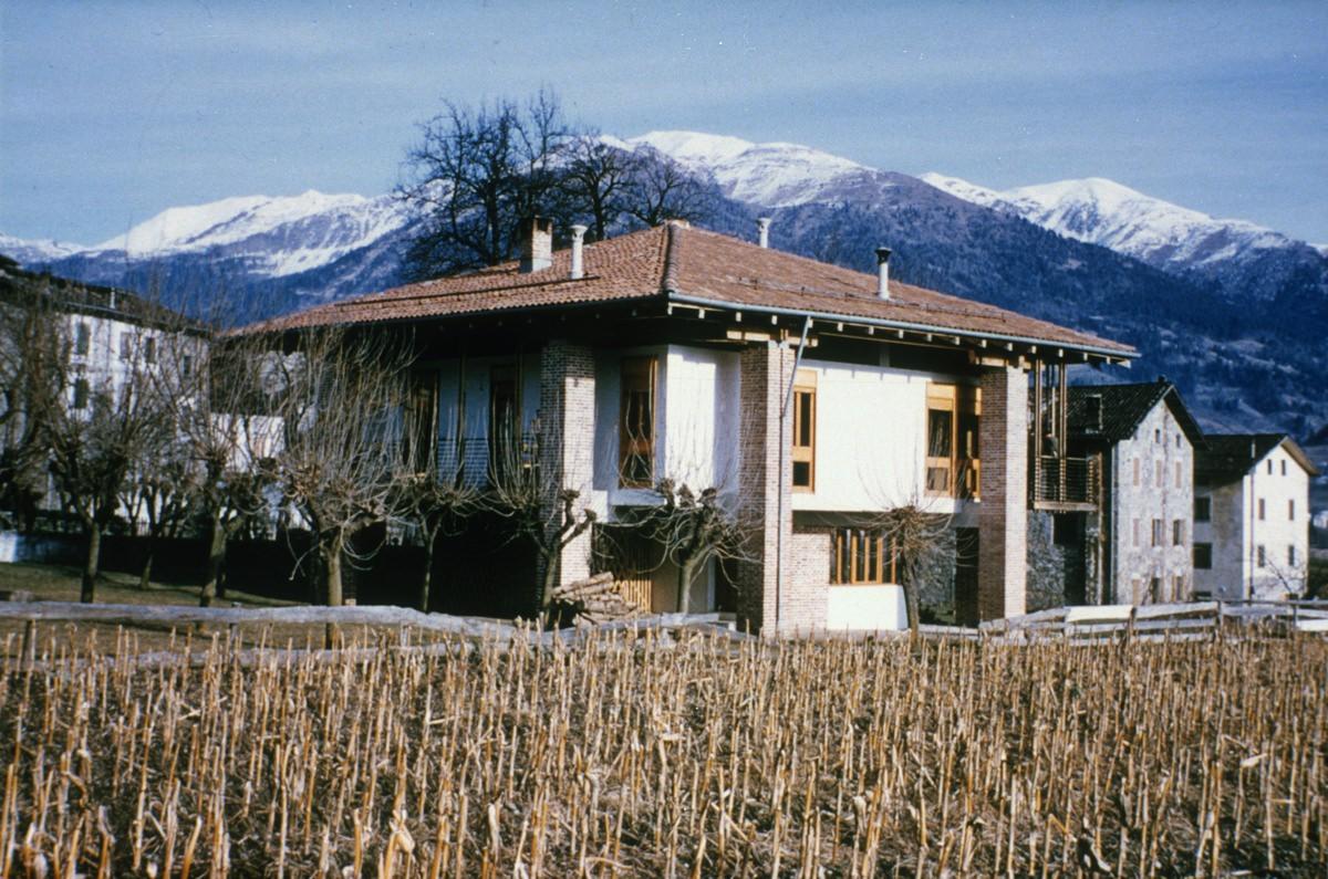 Quaglia House, Sutrio. Udine, 1953 - 1954