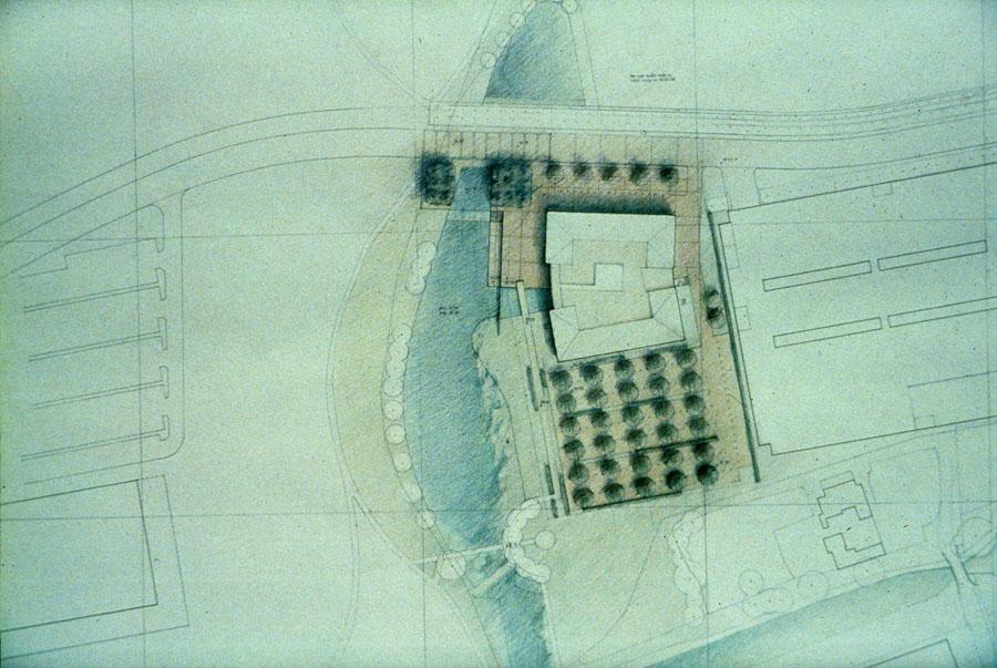 Office Building, Stockley Park Near Heathrow Airport, 1991. Plan