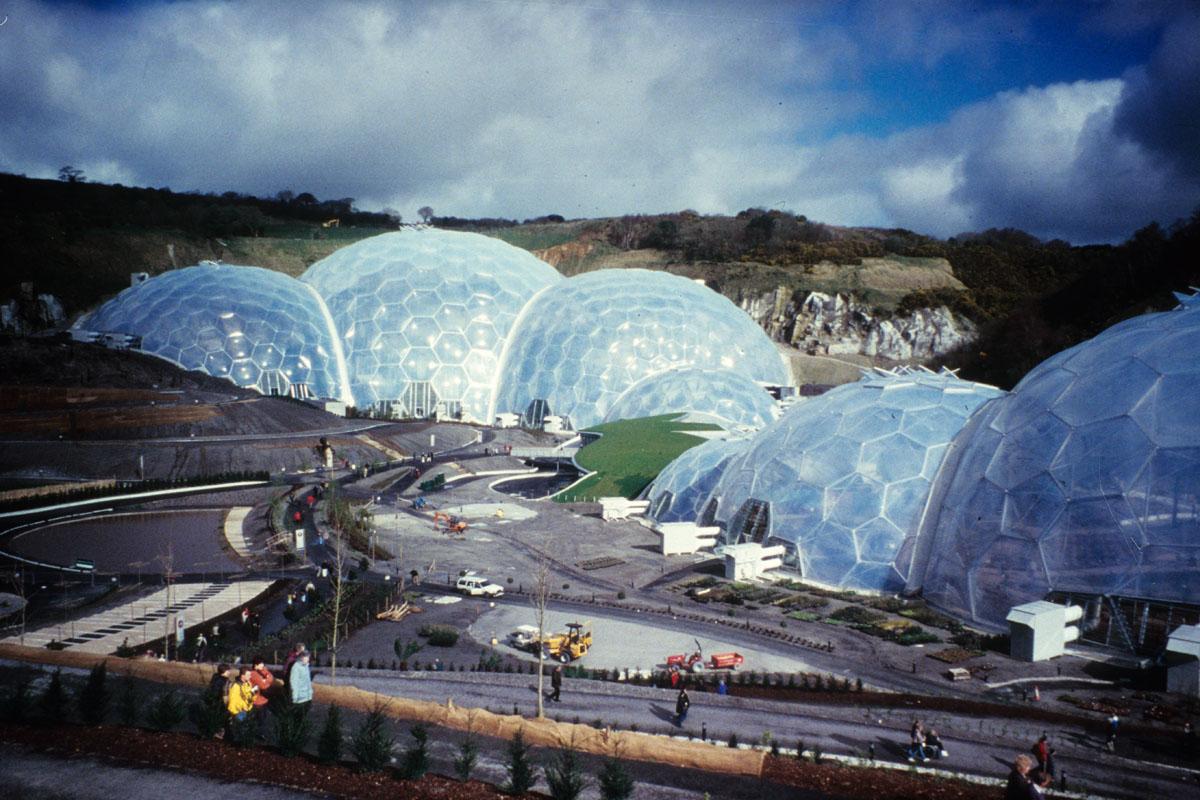 View Of Biomes From Visitor Centre