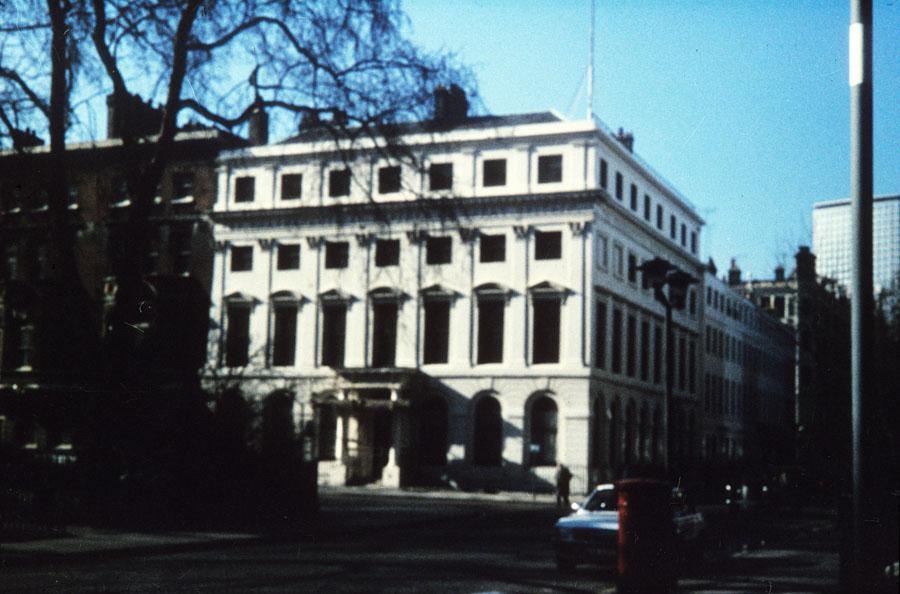 17 Bloomsbury Square & 68 - 71 Great Russell Street, 1777 - 1778. The Porch & Attic Storey Were Added In 1860