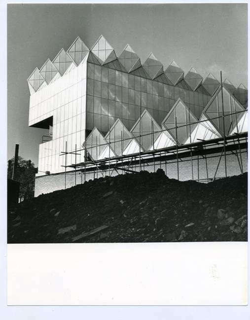 Leicester University Engineering Building, James Gowan & James Stirling, 1963