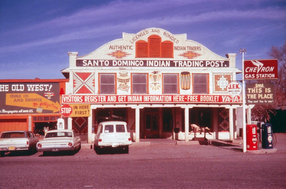 Indian Trading Post, Santo Domingo, Southwest USA