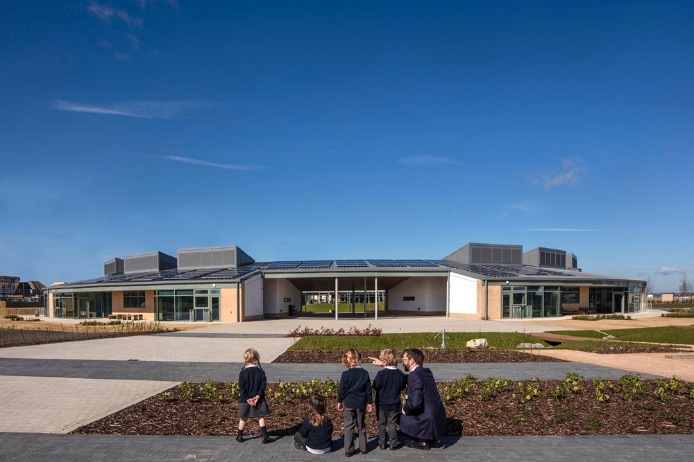 The University Of Cambridge Primary School, Cambridge, England. Marks Barfield Architects 2015