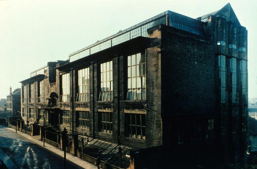 	Glasgow School Of Art By C.R. Mackintosh. View From North-West