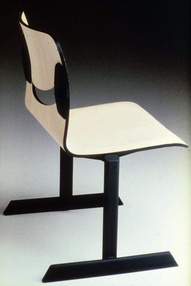 Lumb-R Chair, Designed With Giancarlo Piretti