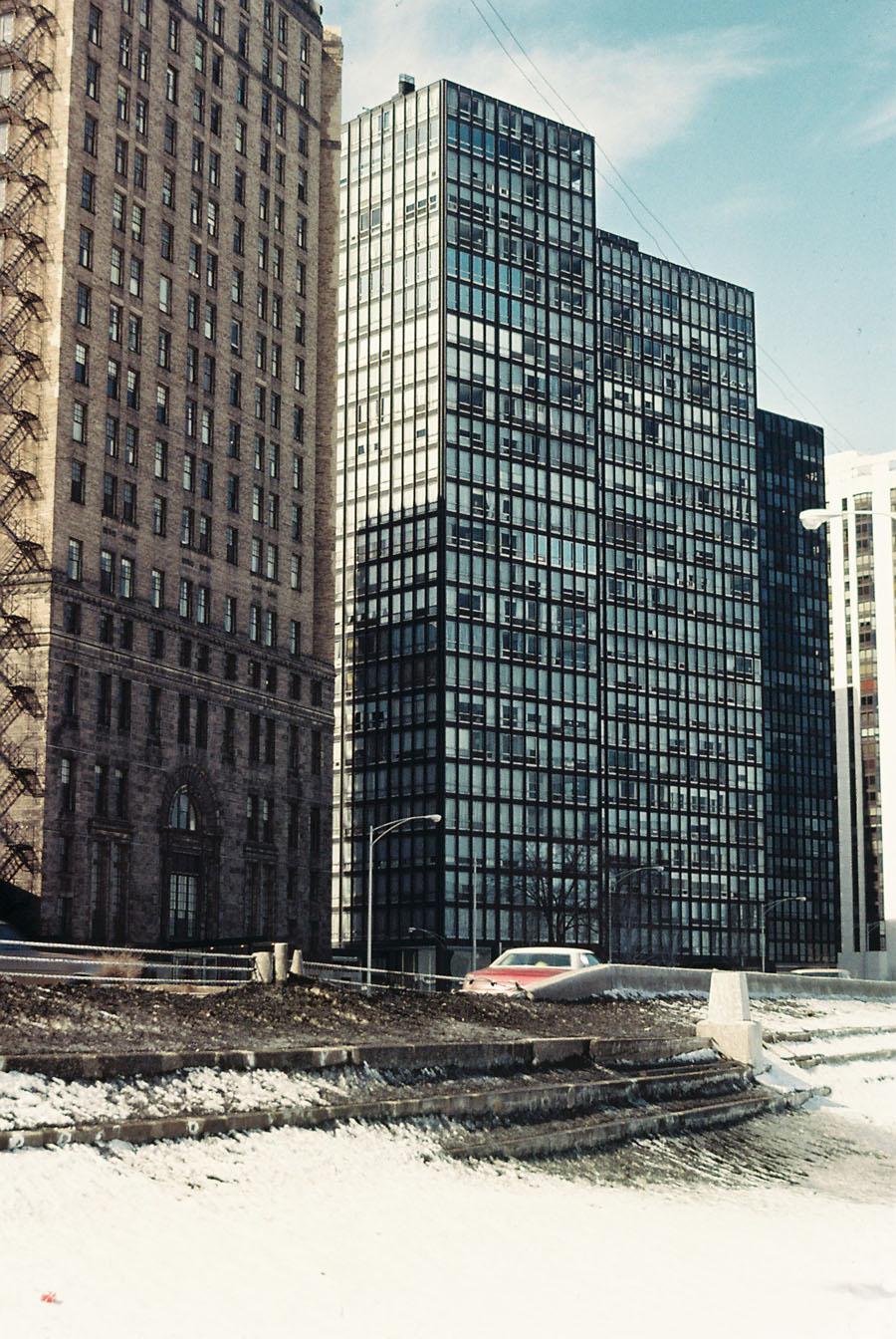 860 & 880 Lake Shore Drive Apartments, Chicago By Mies van der Rohe, 1951