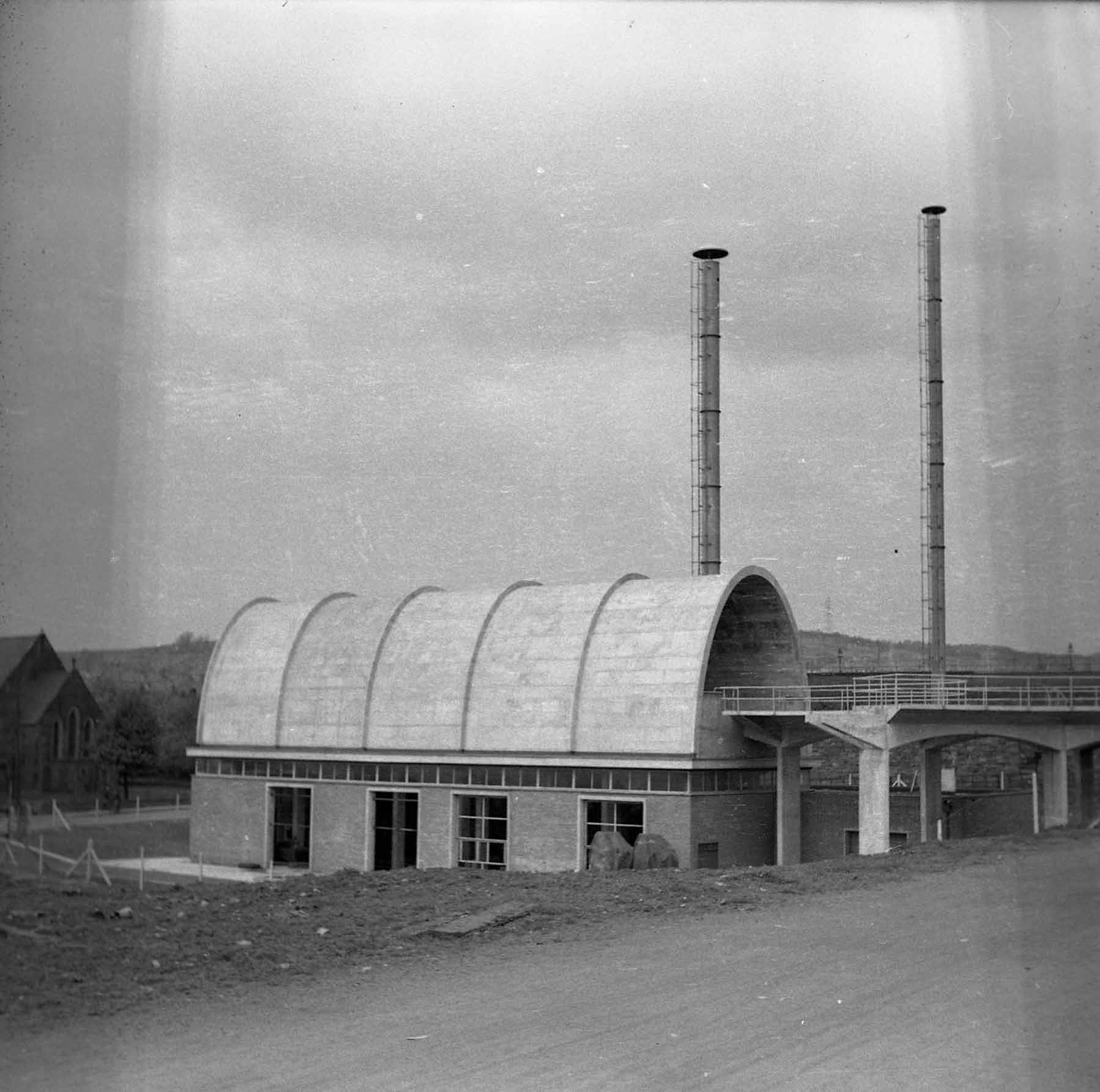 Brynmawr Rubber Factory, Gwent, Wales, 1947. Architects' Co-Partnership