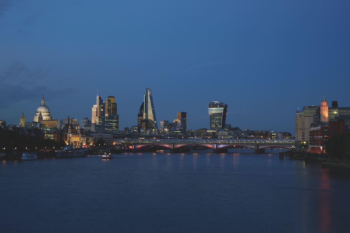 The Leadenhall Building In The London Skyline From The West Along The River Thames