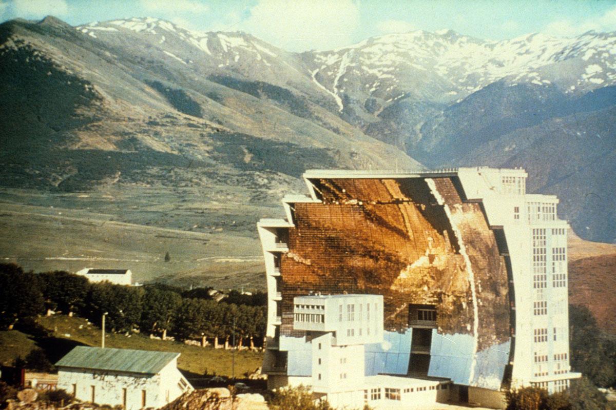 Solar Furnace In Pyrenees