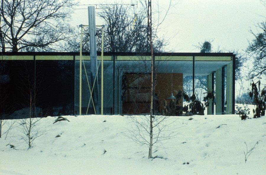 House At Fluy, France, 1977