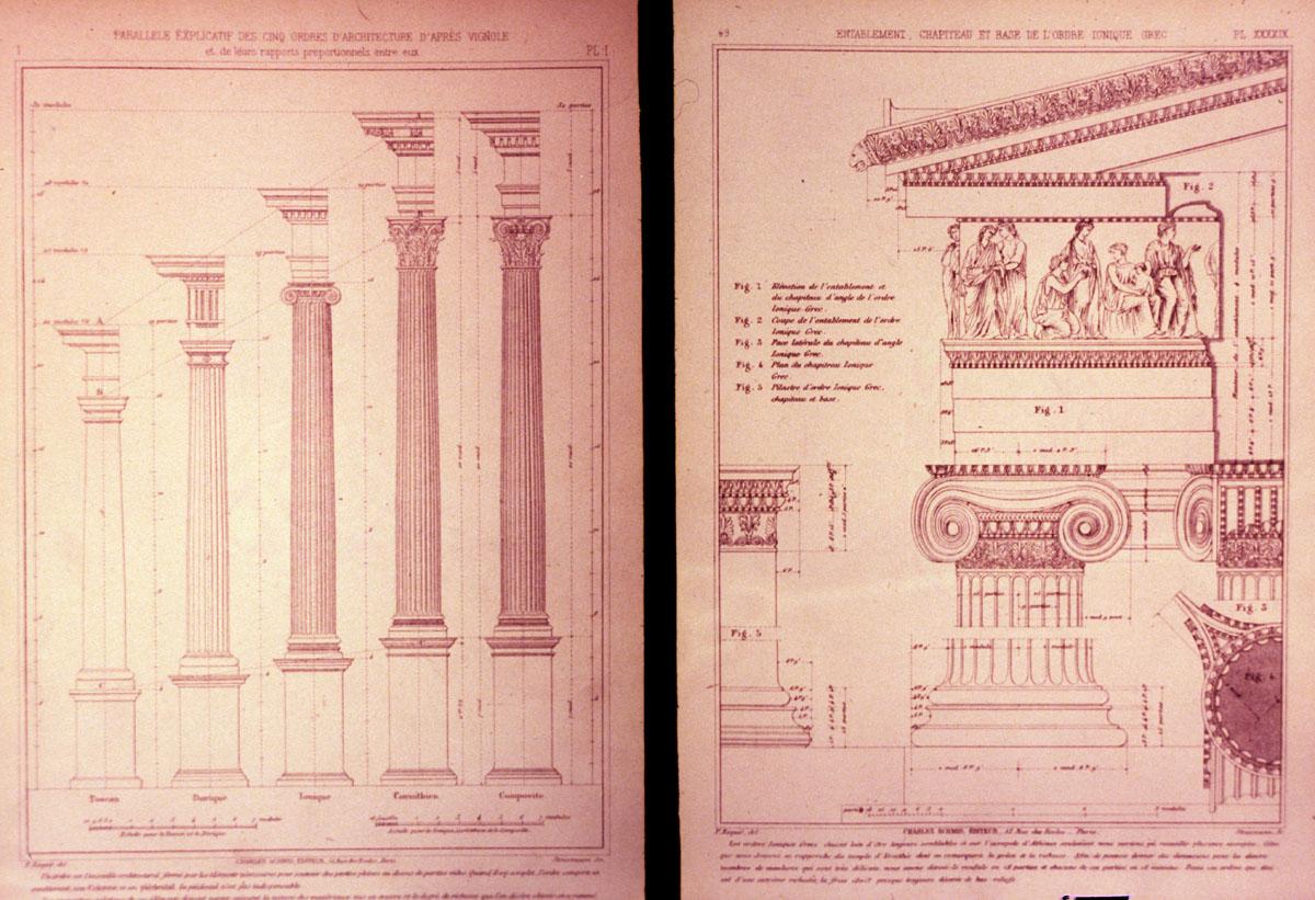 The Orders Of Architecture According To Vignola