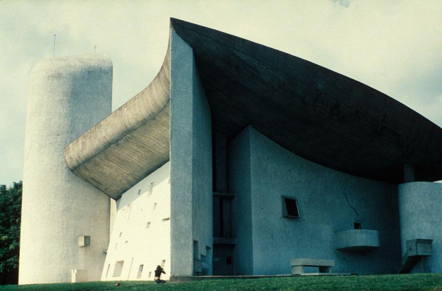 Chapel At Ronchamp, 1955, Le Corbusier