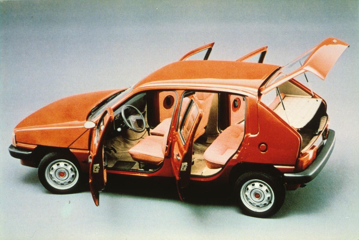 Prototype Car For Fiat, With Renzo Piano