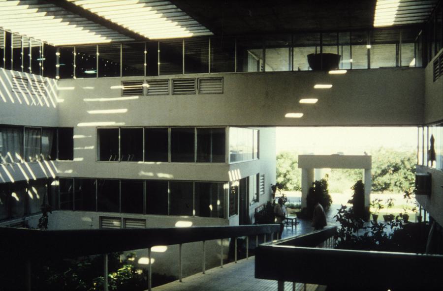 ECIL Office Building. Central Courtyard