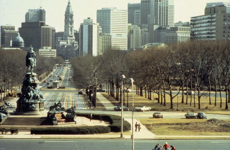 Insurance Of North America HQ & United Fund HQ, Seen From The Parkway, Philadelphia