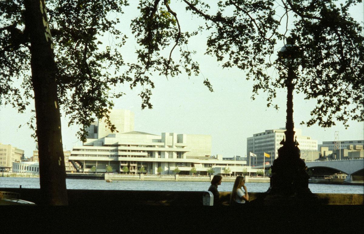 National Theatre: General View Across River Thames