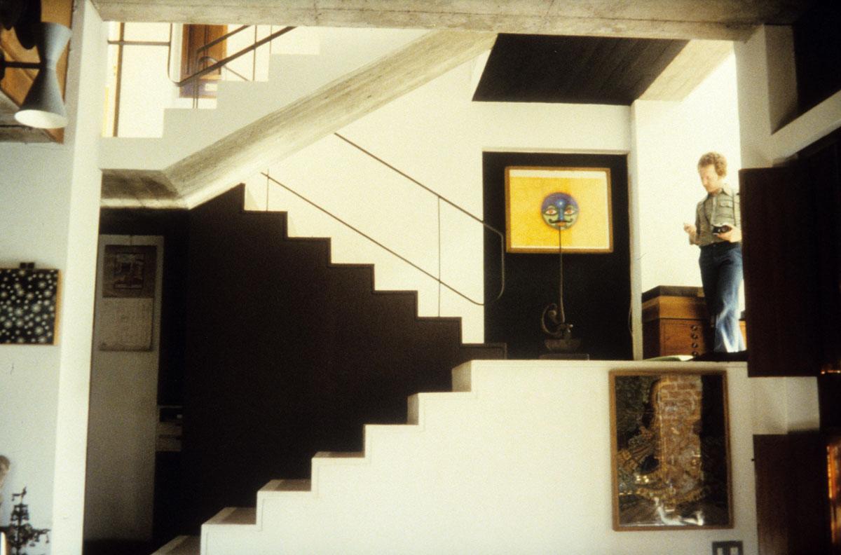 Doshi Residence, Ahmedabad. Staircase Area