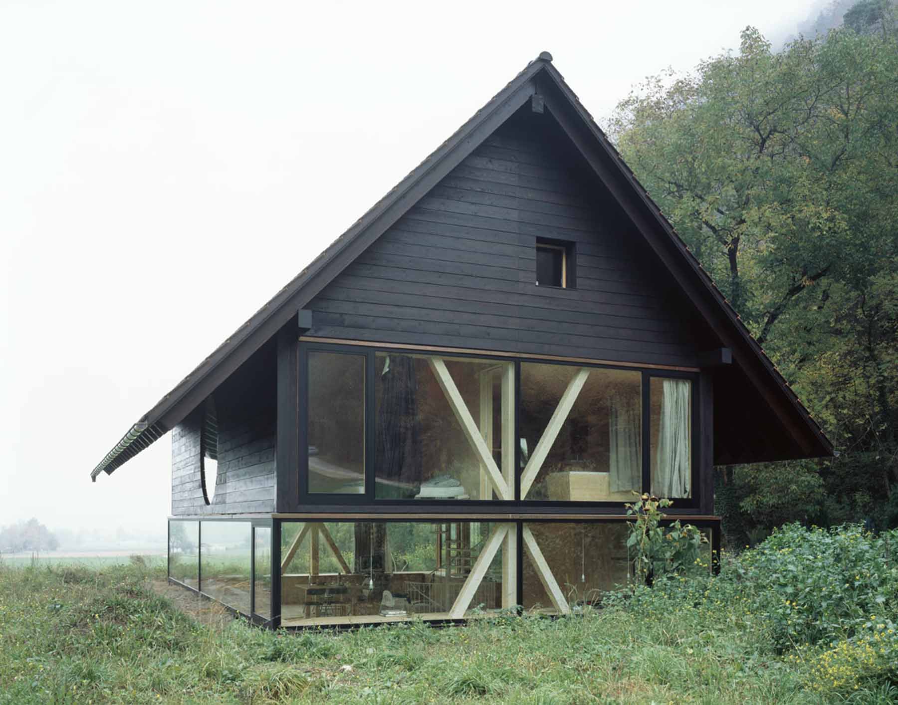 Exterior View, House In Balsthal, Switzerland By Pascal Flammer Architect, 2014