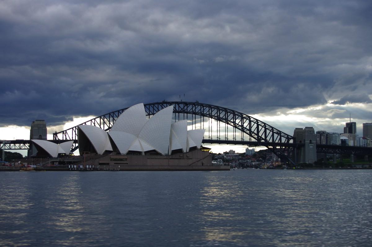 Sydney Opera House From The East