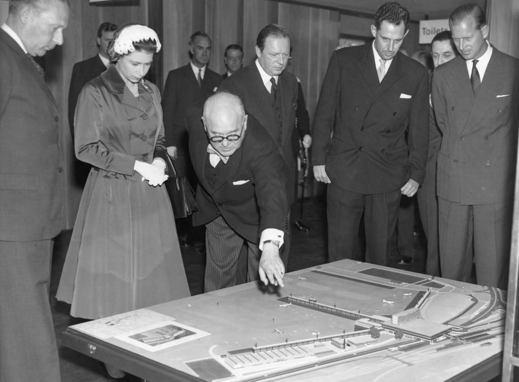 Queen Elizabeth II Opening Gatwick Airport